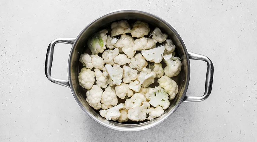 Цветная капуста в хрустящем пивном кляре