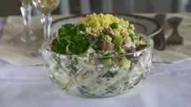Рецепты с картофелем, огурцом и языком