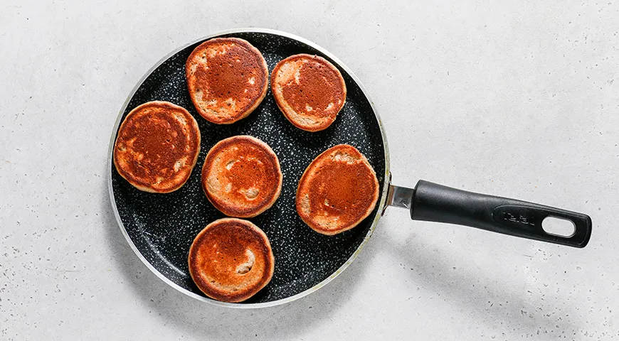 Пышные оладьи из ржаной муки