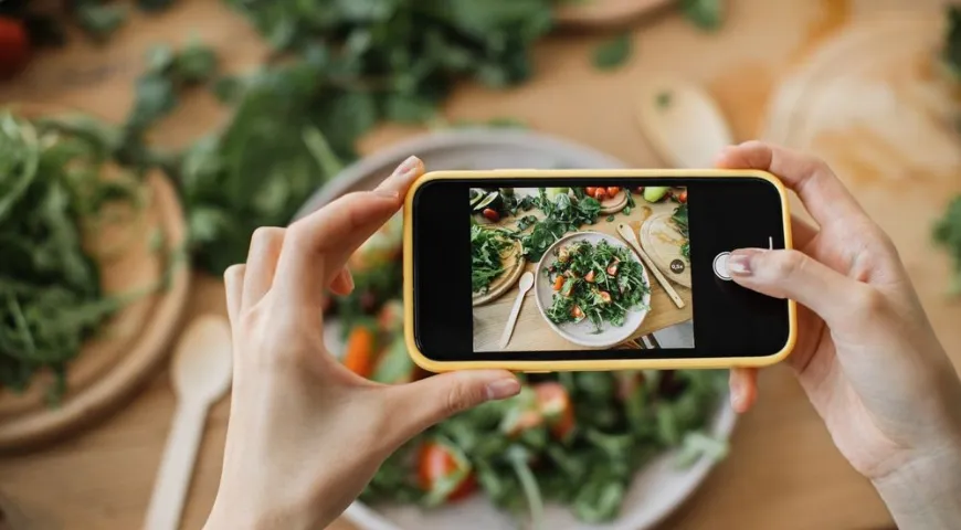 В социальных сетях делается акцент на визуальной подаче здоровых блюд и полезных продуктов 