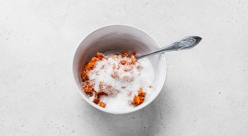 Булочки с курагой