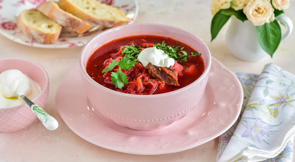 Рецепт борща в мультиварке