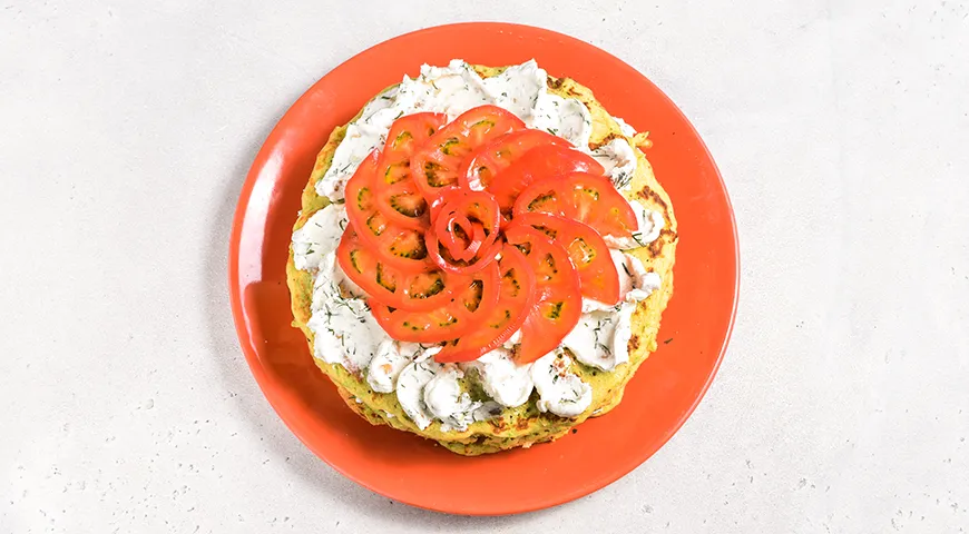 ПП кабачковый торт