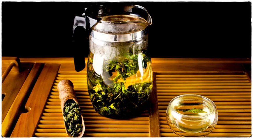 Один из самых ароматных улунов – Улун Те Гуань Инь, подготовленный для чайной церемонии