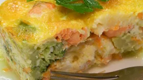 Рецепты с рыбой, твёрдыми сырами и молоком
