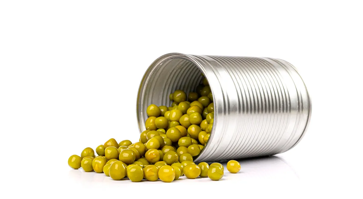 Горошек зеленый консервированный