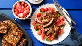 Рецепты с лимоном, соусами и черри