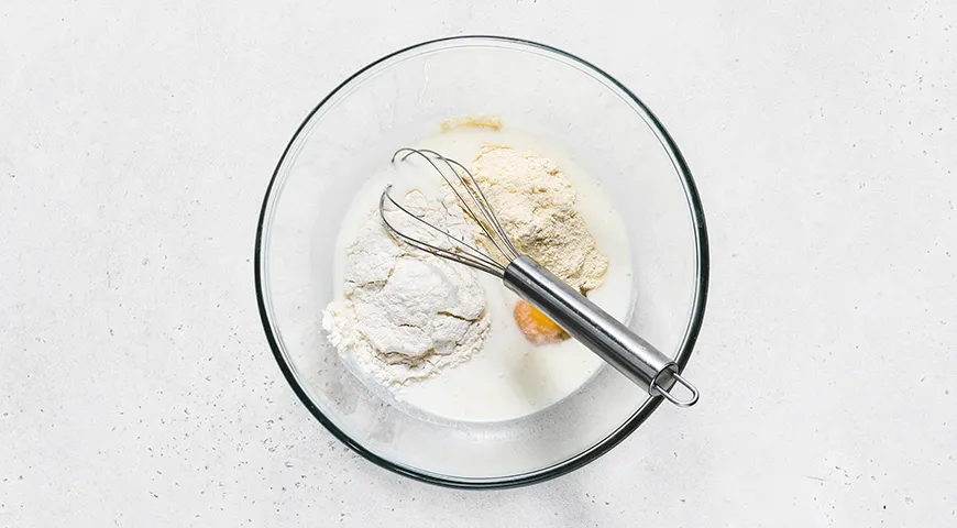 Корн-доги с сосиской и сыром