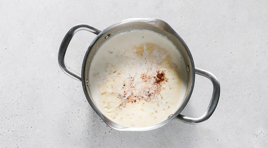 Каша из булгура на молоке