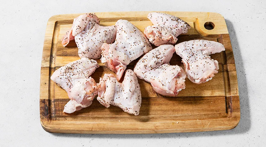 Куриные крылышки в электрогриле