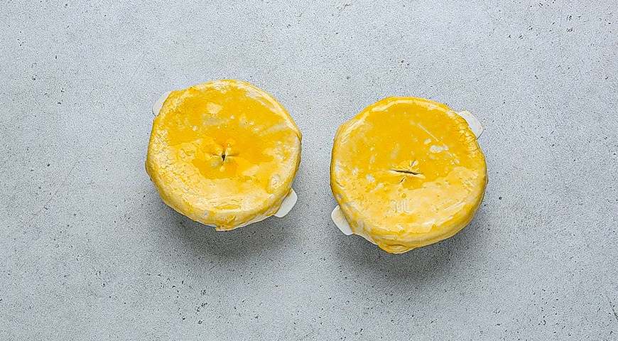 Сливочные мини-запеканки с курицей