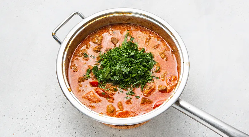 Паприкаш из свинины