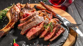 Стейк из говядины на сковороде: 15 рецептов сочного мяса с румяной корочкой