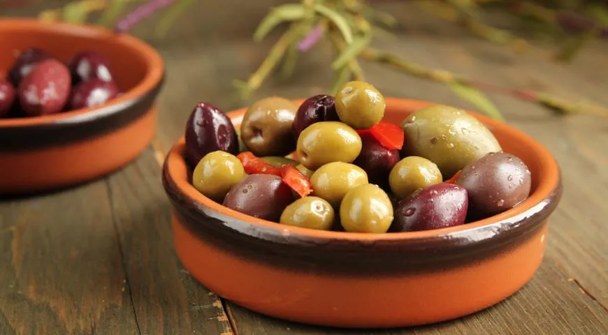 Коллекция рецептов с оливками