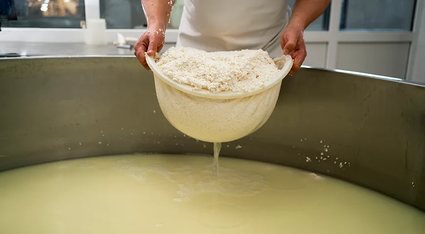 Молочная сыворотка образуется в процессе производства творога или сыра