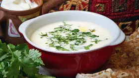 Рецепты с кисломолочными продуктами, сливочным маслом и кинзой