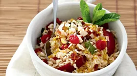 Фруктовый салат с сухофруктами