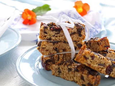 Здоровые рецепты - батончик-мюсли