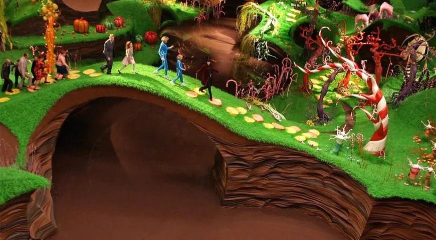 Кадр из фильма «Чарли и шоколадная фабрика»