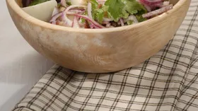 Рецепты с уксусом, беконом и салатом
