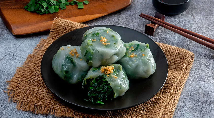 Паровые пельмени с джусаем