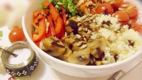 Рецепты с маслом оливковым, черри и шампиньонами