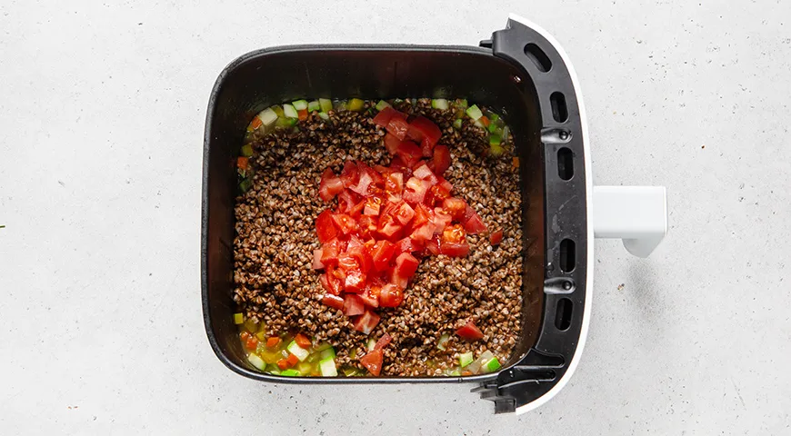 Гречка в аэрогриле