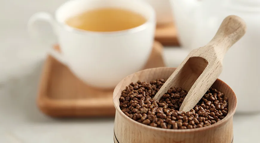 Гречишный чай содержит много витаминов