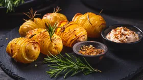 Печеный картофель Гармошка