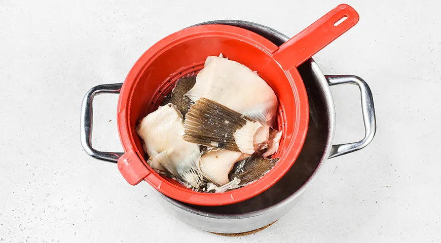 Уха из камбалы