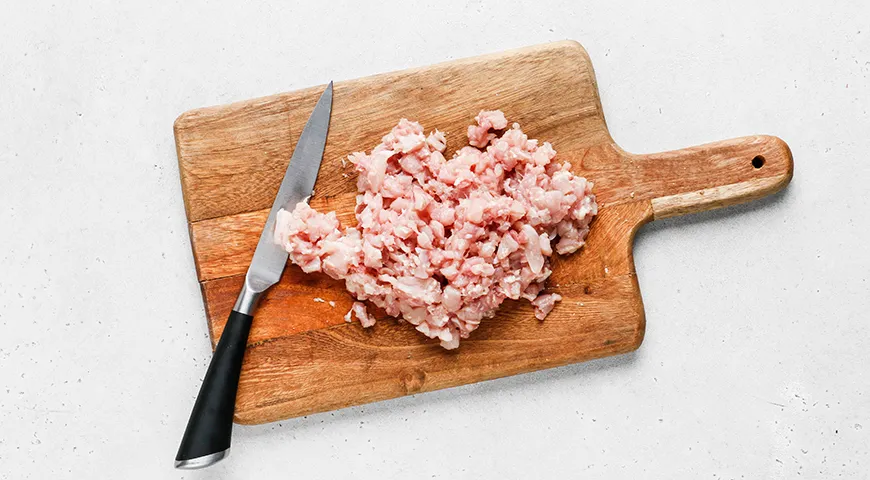 Хинкали с курицей