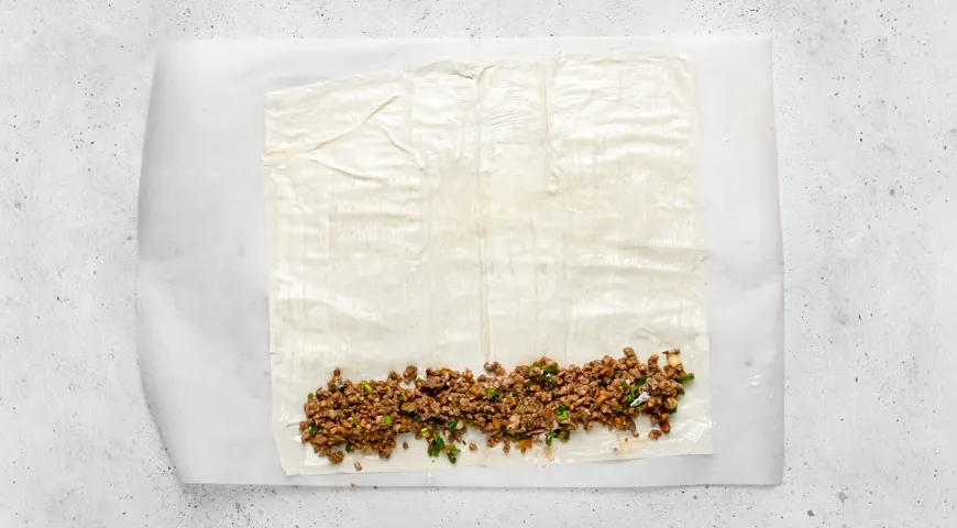 Турецкий бурек с мясом