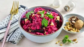 Рецепты с овощами, грецким орехом и майонезом
