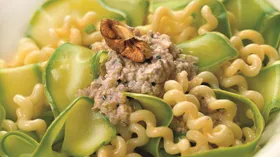 Рецепты с молочной продукцией, макаронами и цукини