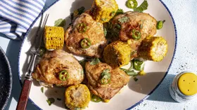 Рецепты с чесноком, кинзой и кукурузой