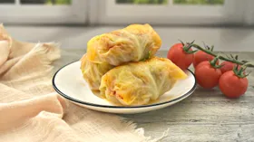 Домашние голубцы с мясным фаршем и рисом