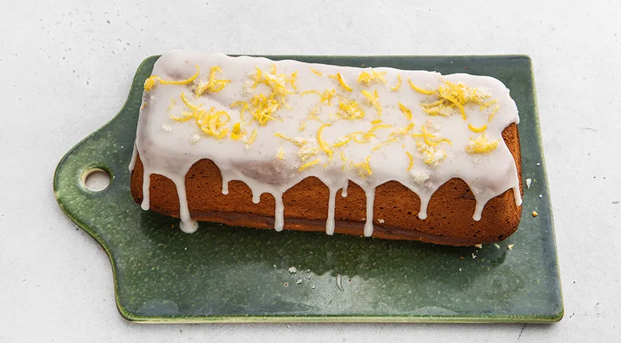 Классический лимонный кекс в духовке