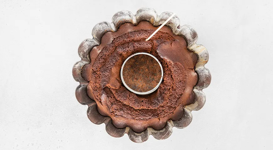 Шоколадный кекс на сметане