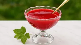 Джем из красной смородины без косточек