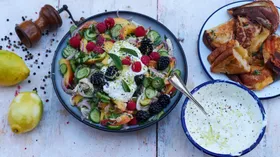 Салат с йогуртом