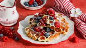 Венские творожные вафли