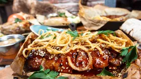 Рецепты с приправами, мясом и морепродуктами