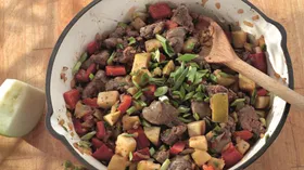 Рецепты с сладким перцем и печенью