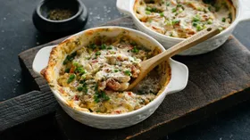 Рецепты с молочной продукцией, томатами и белой рыбой