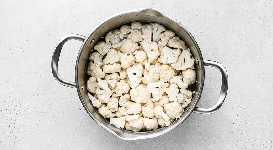 Запеченная цветная капуста с сыром по-домашнему