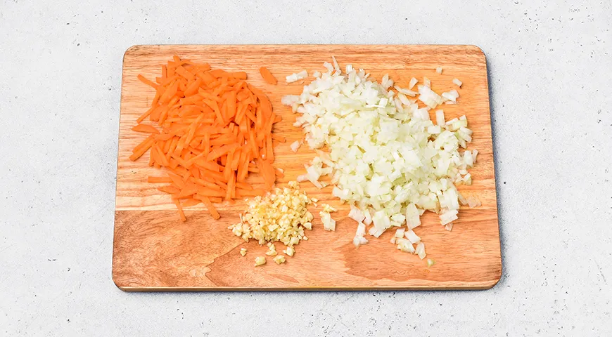 Рис с фаршем и тыквой