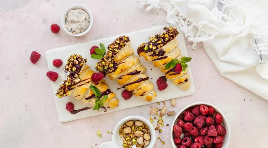 Трубочки с начинкой