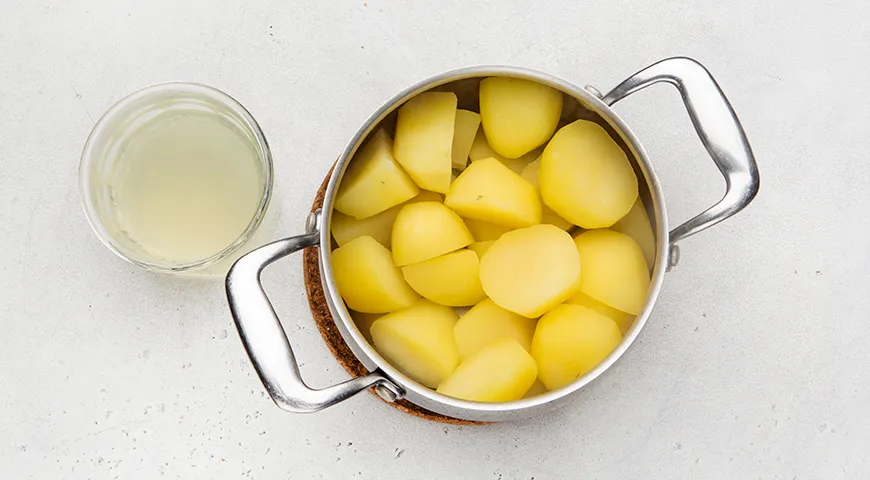 Пюре с добавлением сметаны