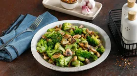 Рецепты с грибами и брокколи