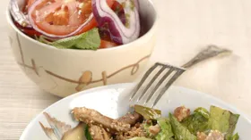 Простые рецепты с мясом и салатом
